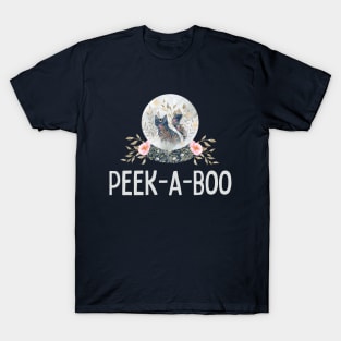 Crystal Ball Gift Peek-A-Boo Mama Witch Shirt T-Shirt